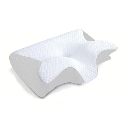 Memory Foam Cervical Pillow, 2 in 1 Ergonomic Contour Orthopedic Pillow for Neck Pain.